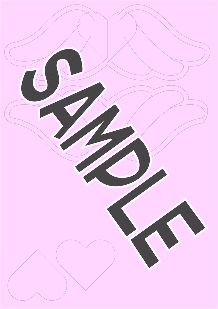 【型紙/Pattern】天使の羽/Angel's wing