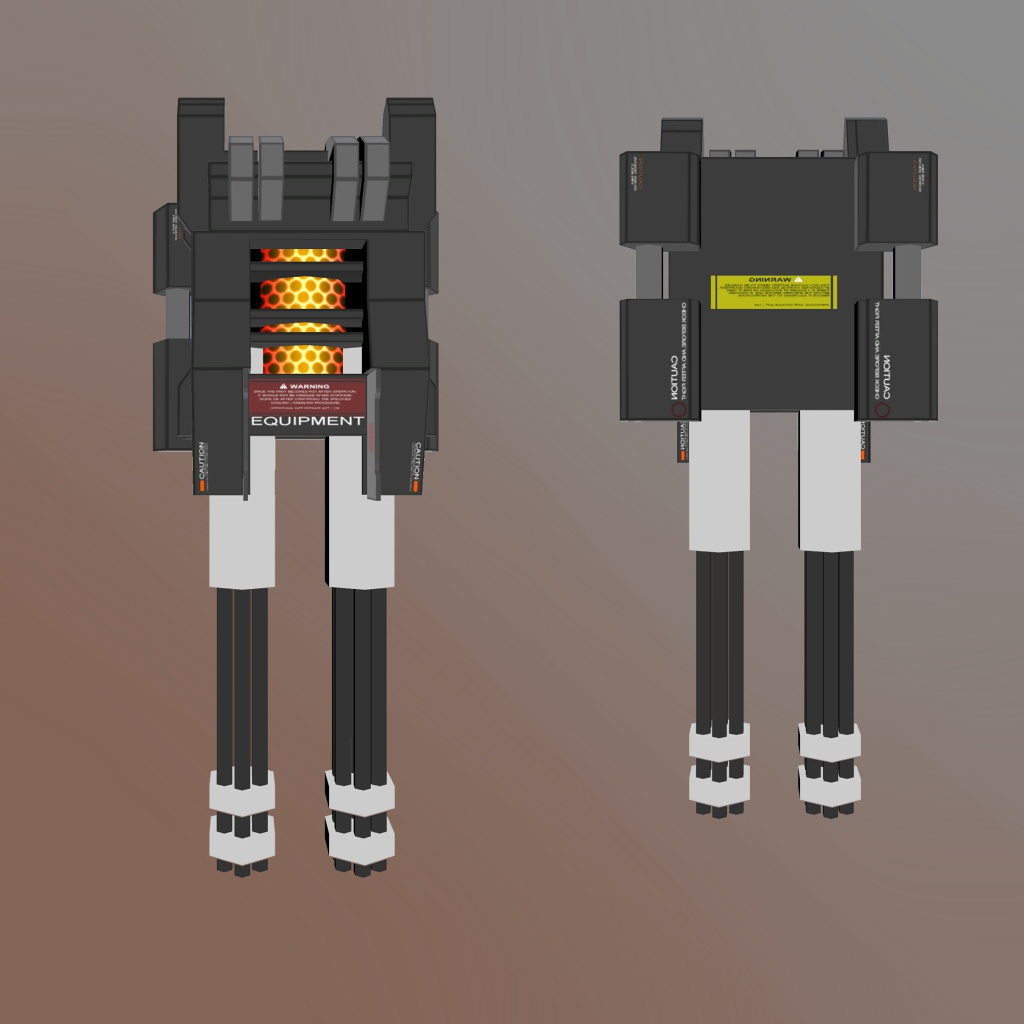 大型2連ガトリング+VTD-003マウント+マウンティングアームVer1.1
