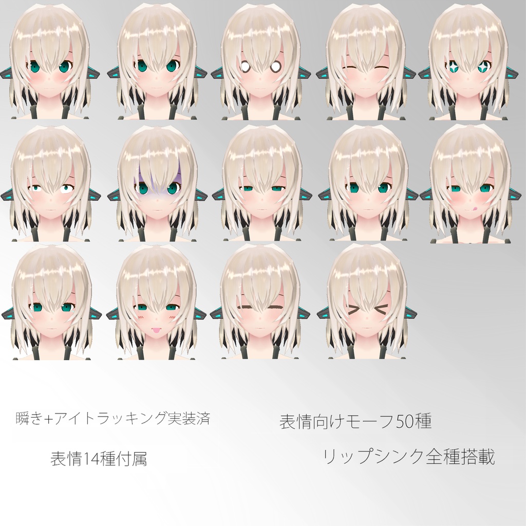 オリジナル3Dモデル「ソーラス」Ver2.3 +ソーラスVer Hallowe'en+ソーラスVer X'mas+ソーラスVer NewYear+ソーラスVer Valentine