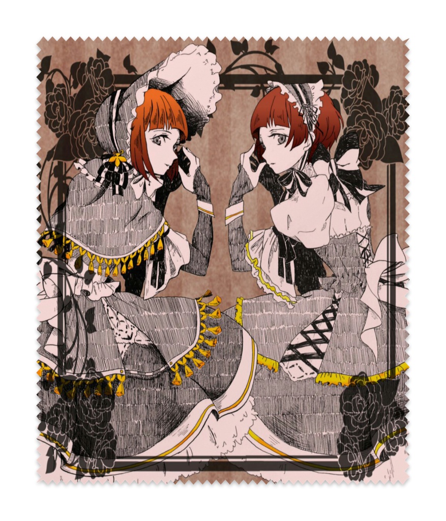 前田藤四郎&平野藤四郎【メガネ拭き】