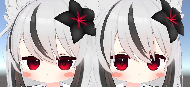 【Nemesis/ネメシス用】ジト目表情セット