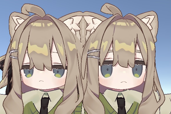 【Kipfel/キプフェル用】ジト目表情セット