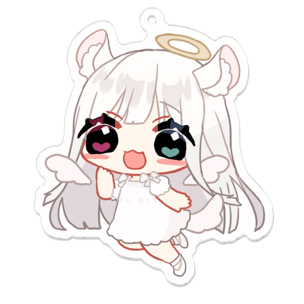 アクリルキーホルダー(てんし)