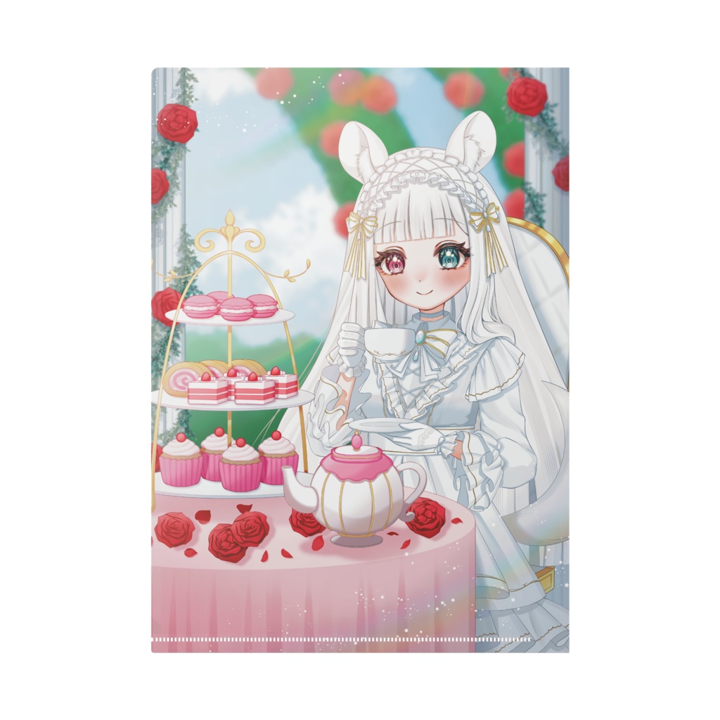 クリアファイル(ティータイム)