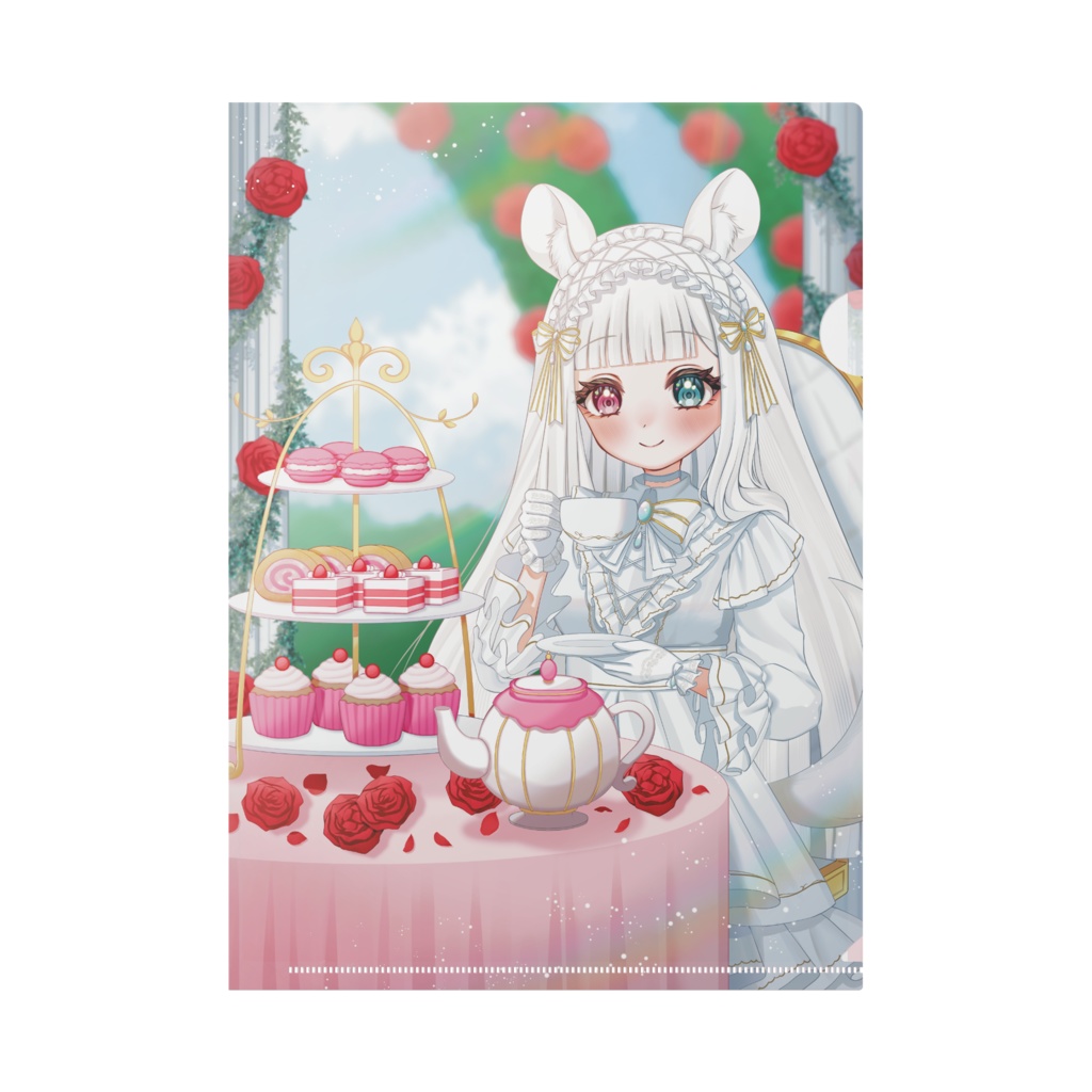 クリアファイル(ティータイム)