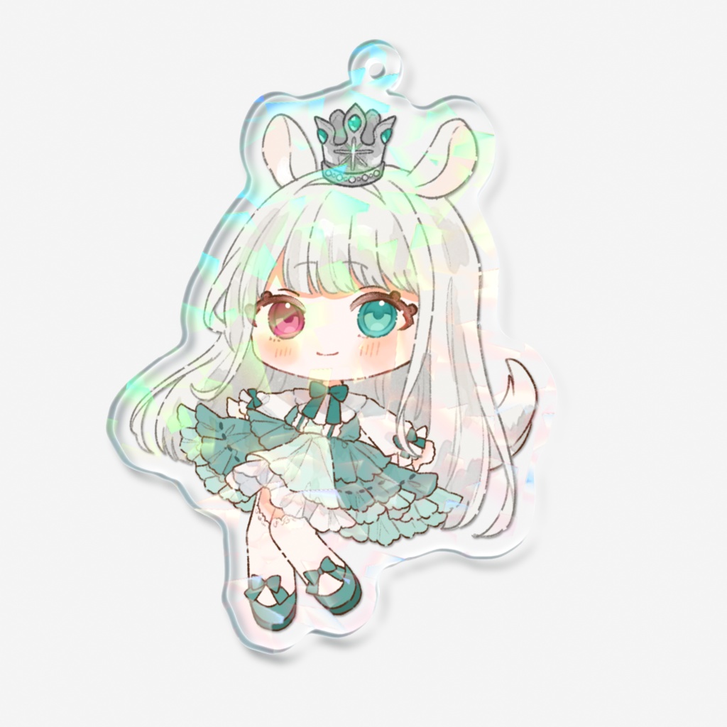 ホログラムアクキー(ドレス)