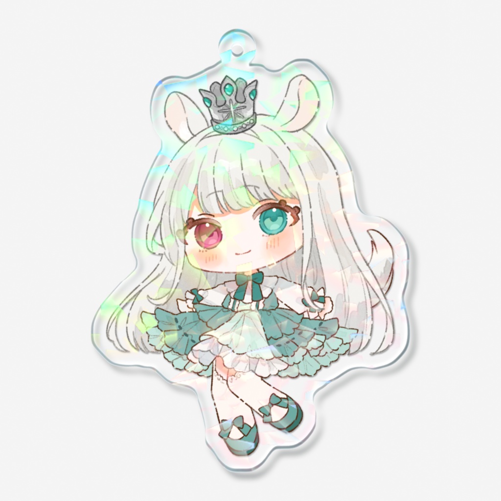 ホログラムアクキー(ドレス)