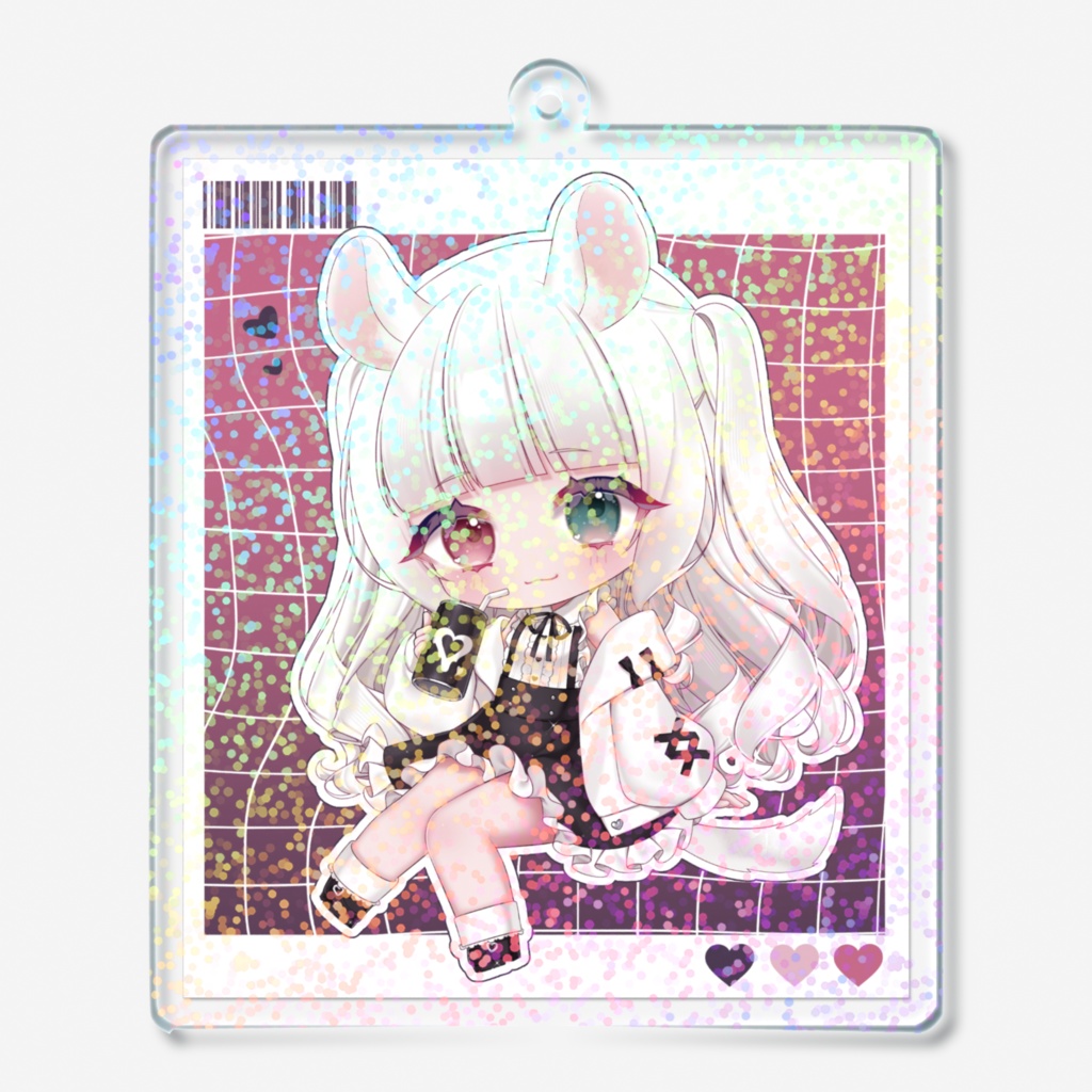 ホログラムアクキー（地雷）