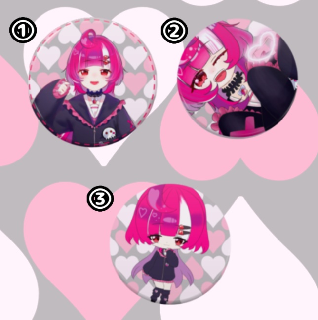 【バナイベ】ランダム缶バッジ【在庫販売】