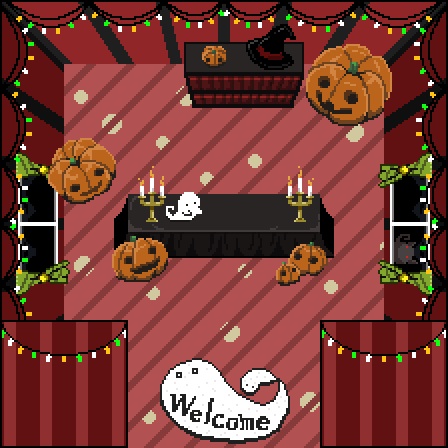 【PictSQUARE店舗外観】ハロウィンの部屋