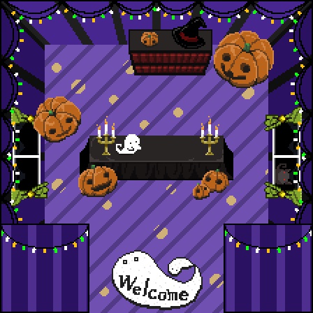 【PictSQUARE店舗外観】ハロウィンの部屋