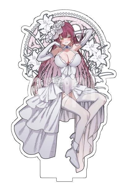 【ホロクル11th】ホロライブ3期生ウェディングアクリルスタンド