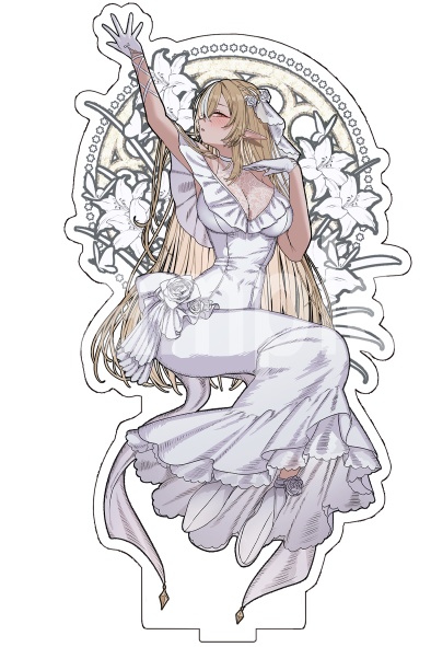 【ホロクル11th】ホロライブ3期生ウェディングアクリルスタンド