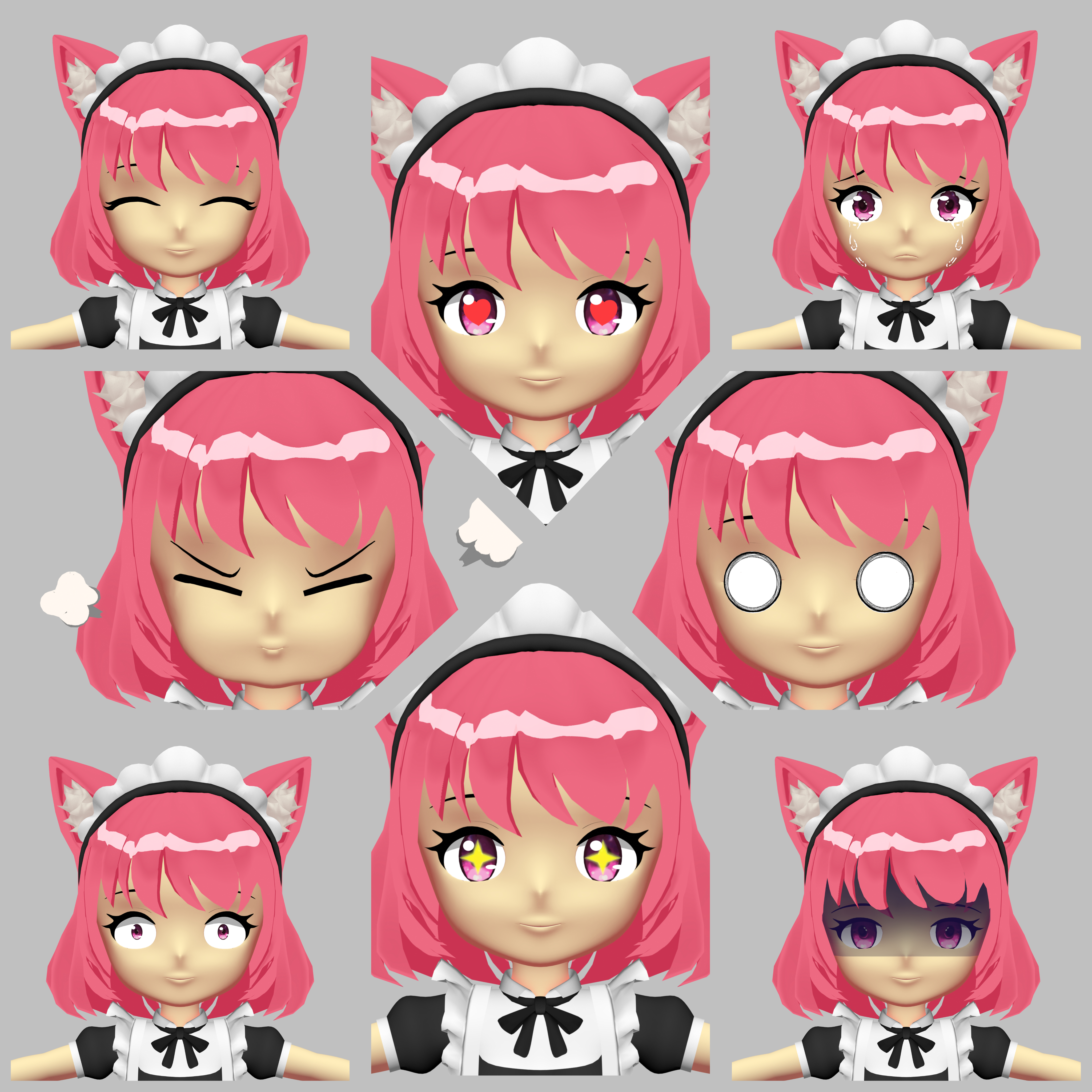 Mimi 3D Vtuber Model with ARKit Support - Shadow Studio - BOOTH