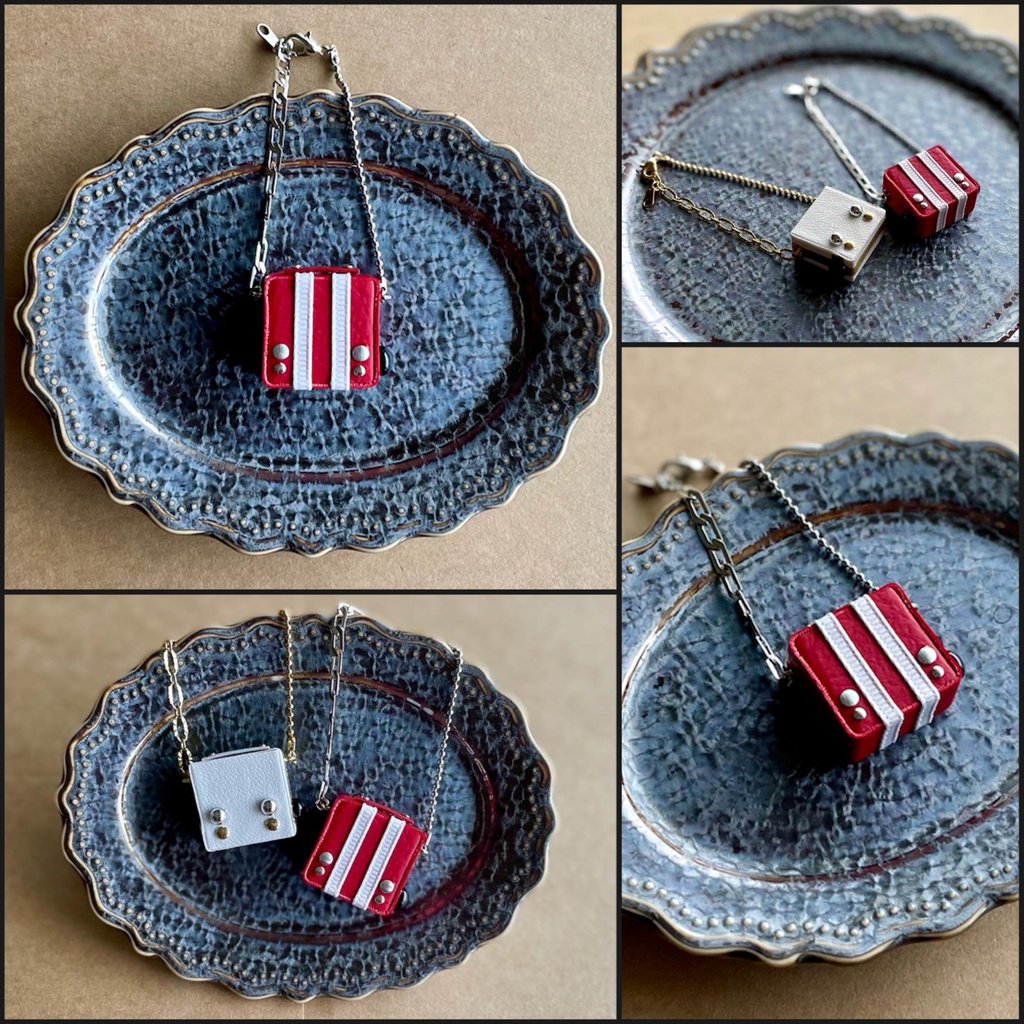 愛車モチーフ バケットチャーム RED