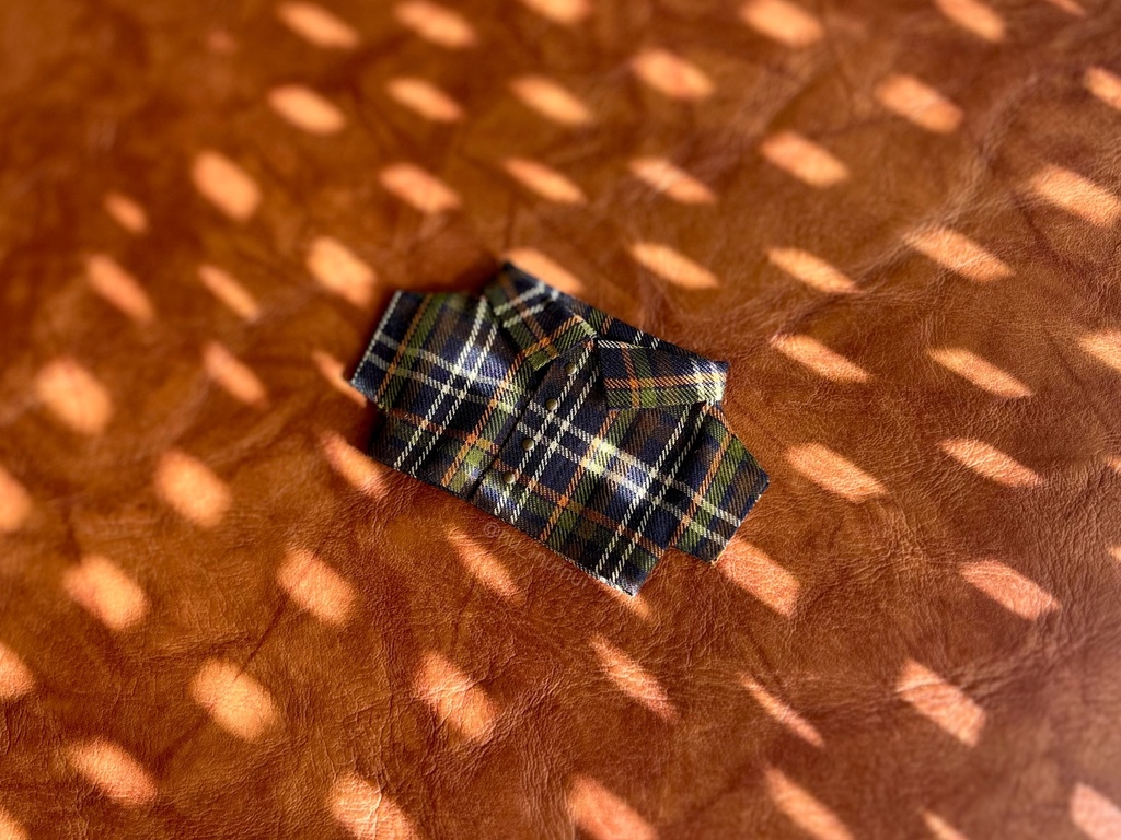 チェックシャツ