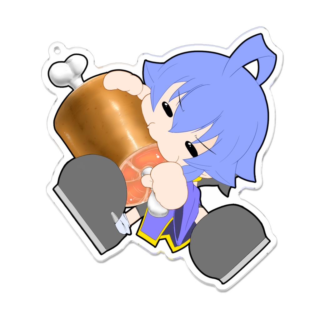 釣られキーホルダー／向井真言