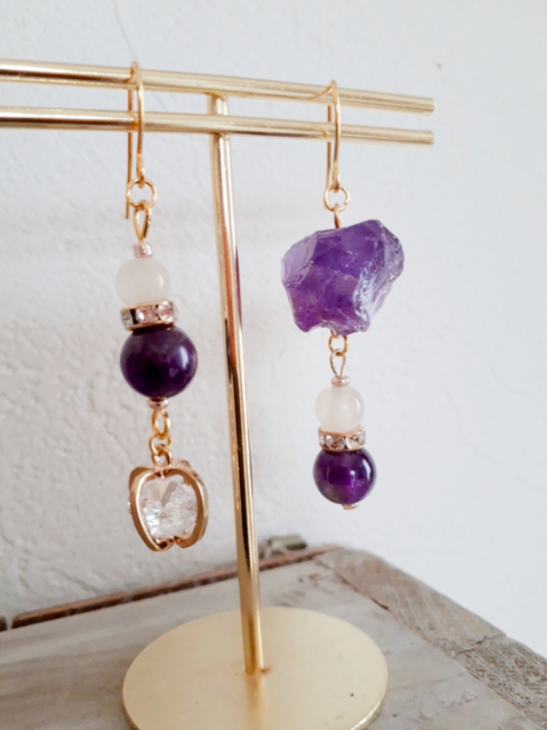 ツイステ ポムフィオーレ寮イメージピアス(イヤリング)