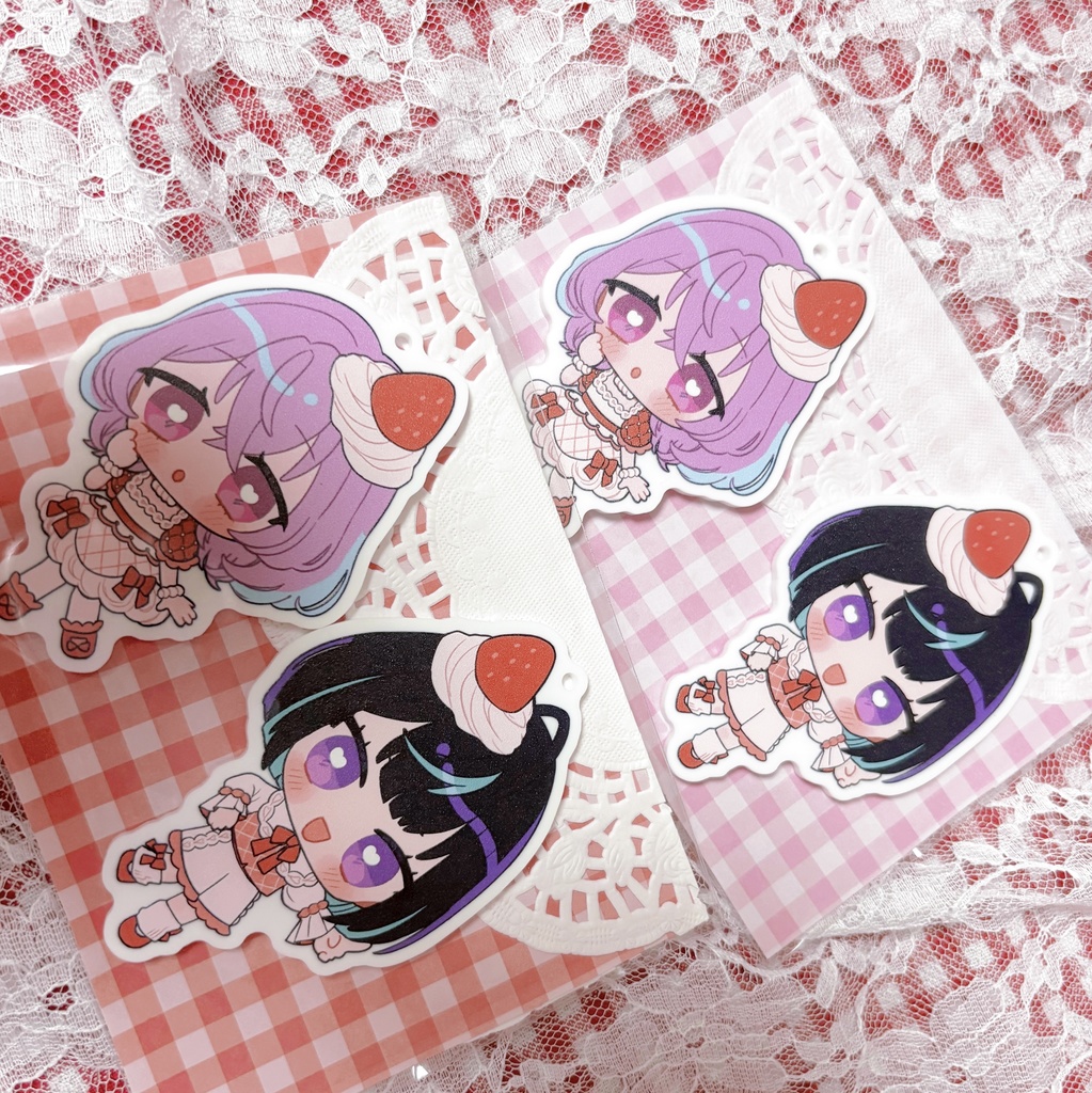 ショートケーキアクキー