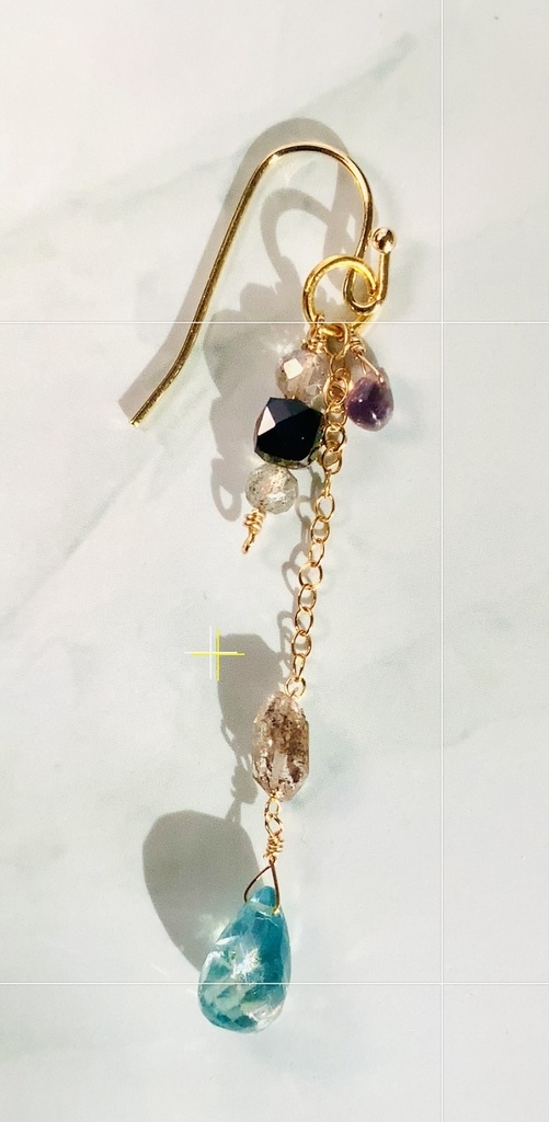 フリーファイター男概念チャーム(ピアス・イヤリング対応)