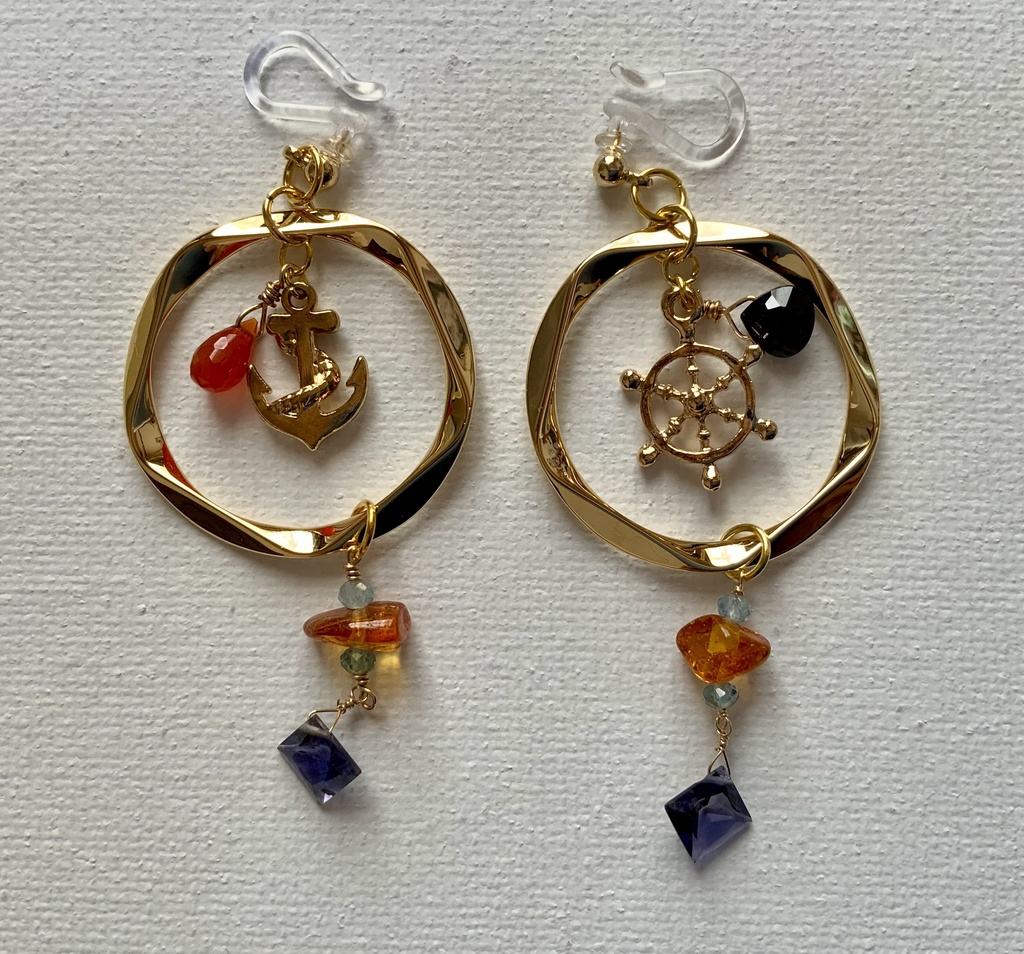 武装商船団概念チャーム(ピアス・イヤリング対応)