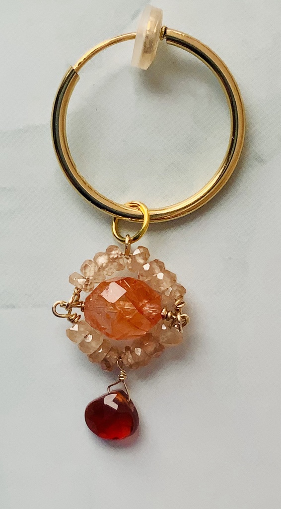 鍛冶職人概念チャーム(ピアス・イヤリング対応)