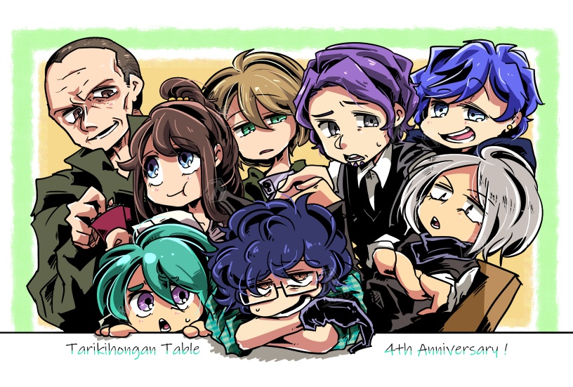 【4周年記念】怪盗団スクエア缶バッチ