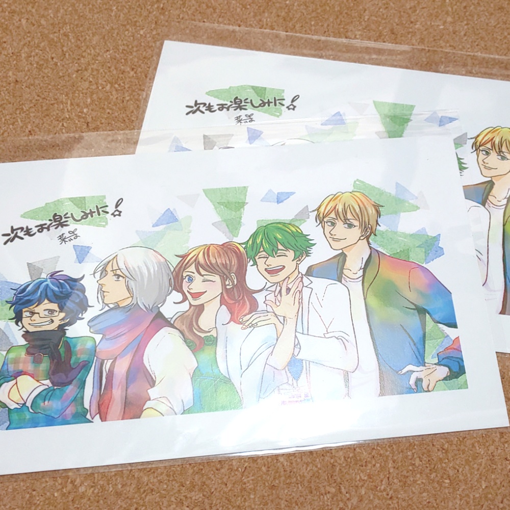 【怪盗団】エンドカードイラストN【ポストカード】