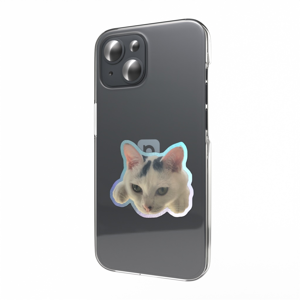 愛猫ステッカー　ver.ふぅ