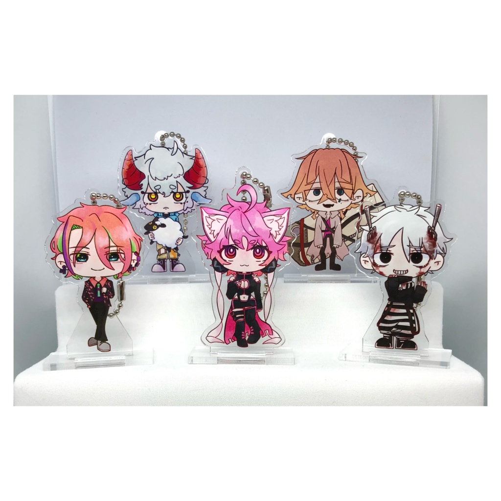 アクリルスタンドキーホルダー