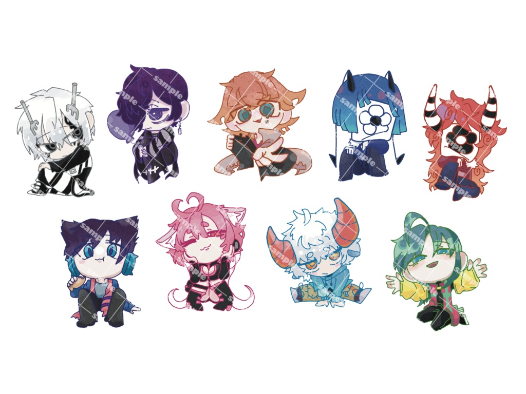 ランダムアクリルキーホルダー【BOX販売 全9種コンプリートセット】