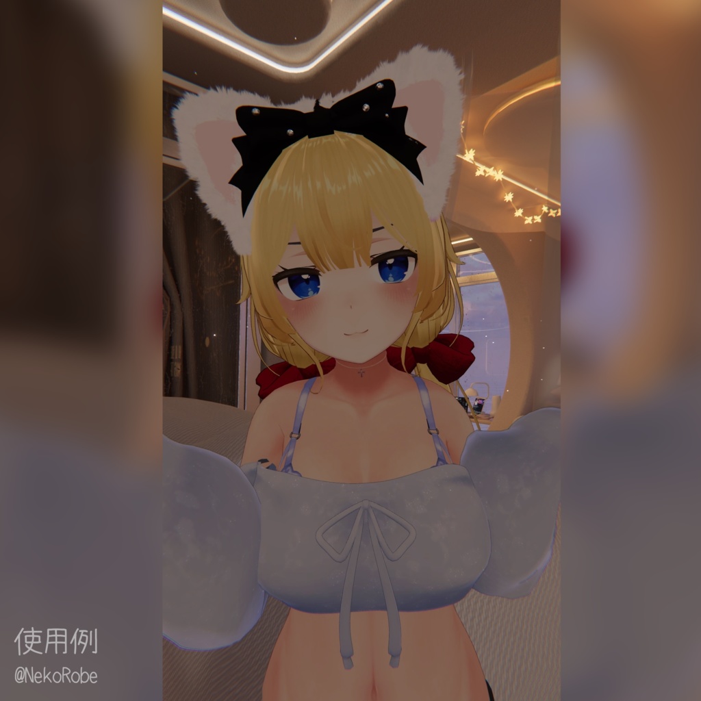 ふわねこカチューシャ