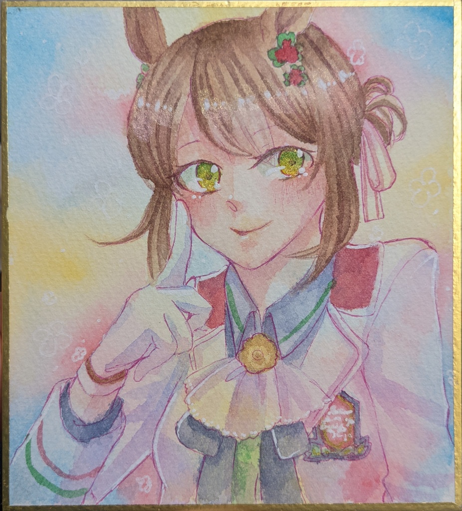 【1点物】ファインモーションの色紙