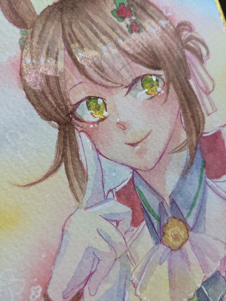 【1点物】ファインモーションの色紙