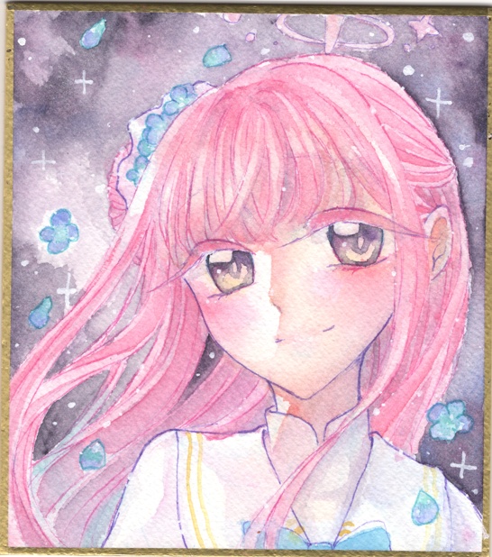 【1点物】ミカの色紙【ブルアカ】