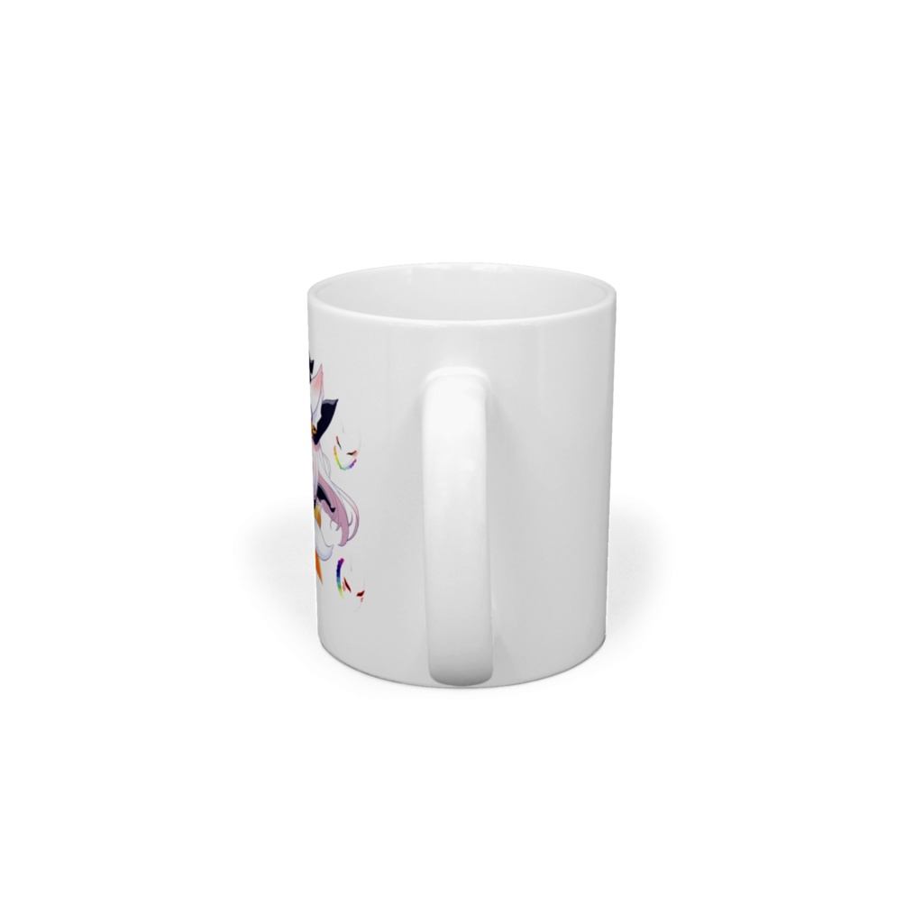 白狐みやび魔女マグカップ