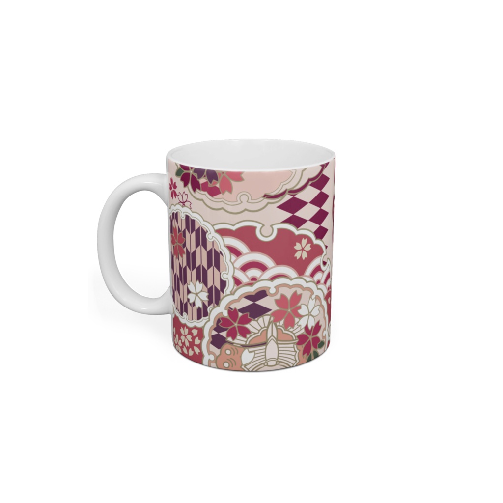 白狐こやびマグカップ(ピザ)