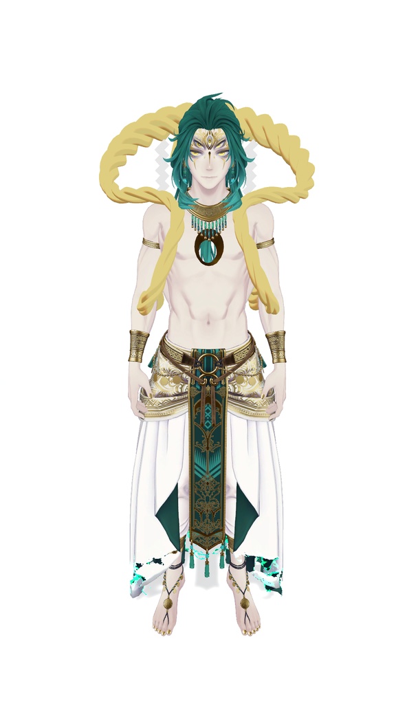 【無料/FREE】しめ縄羽衣【MA対応】【3アバター対応】