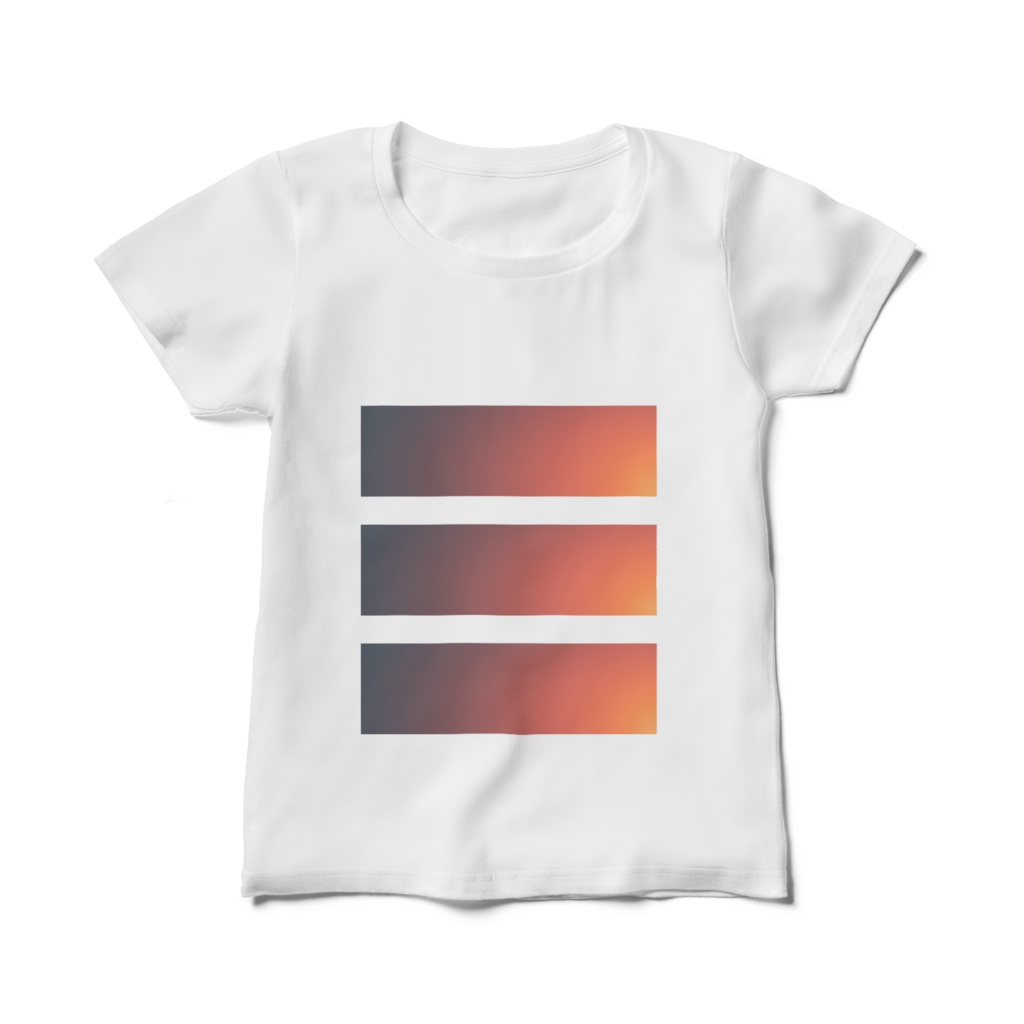 Tシャツ サンセット・サンセット(レディースTシャツ)