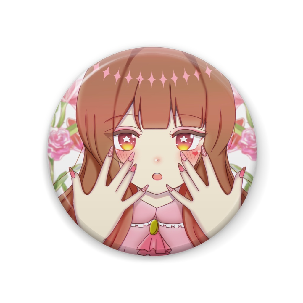 2周年記念缶バッジ