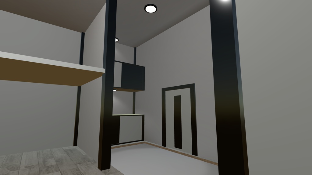 3D Model, World modern room