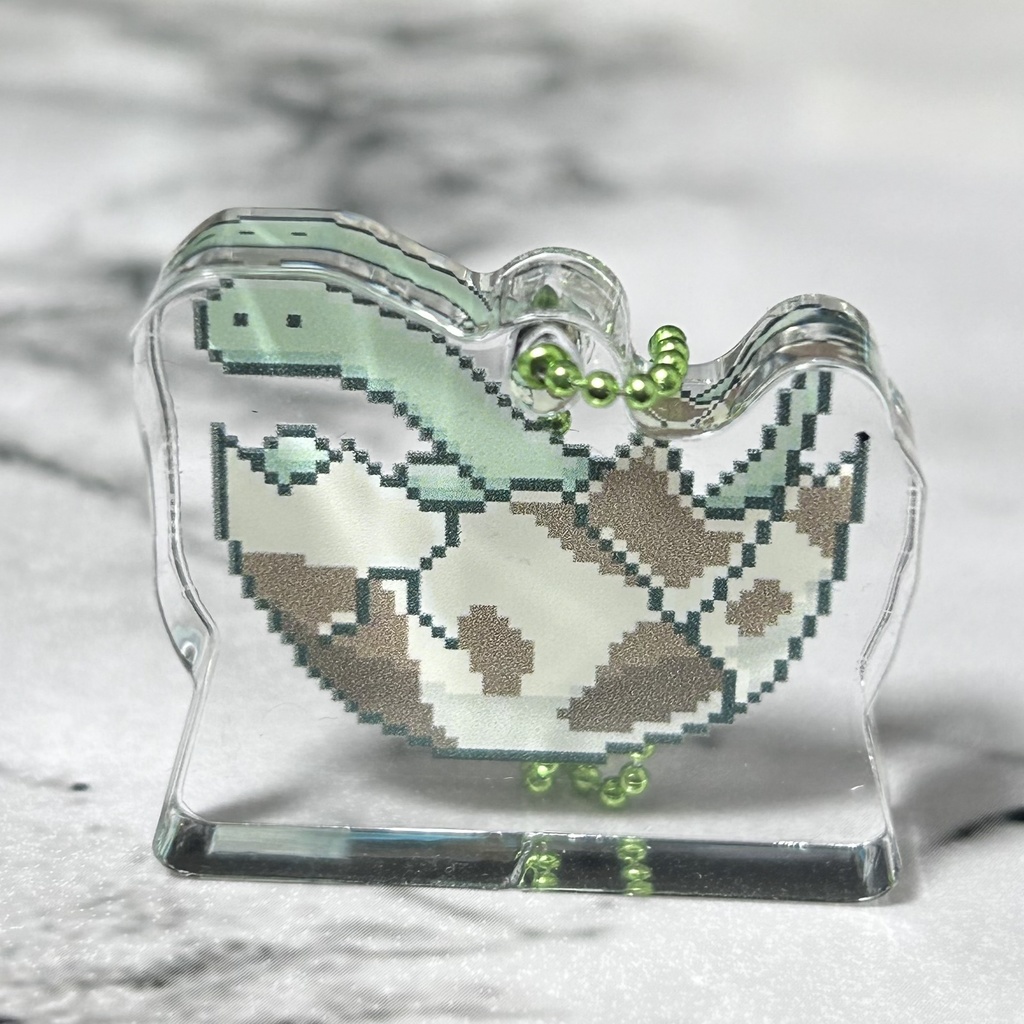 ピクセルきょうりゅうアクリル