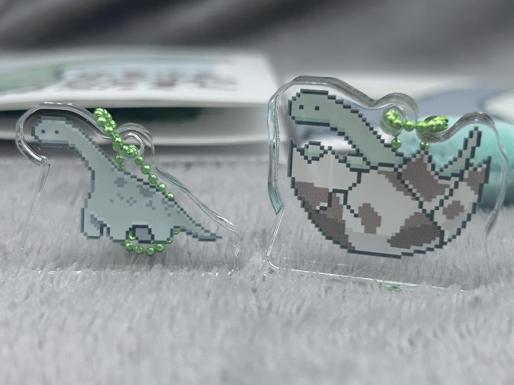 ピクセルきょうりゅうアクリル