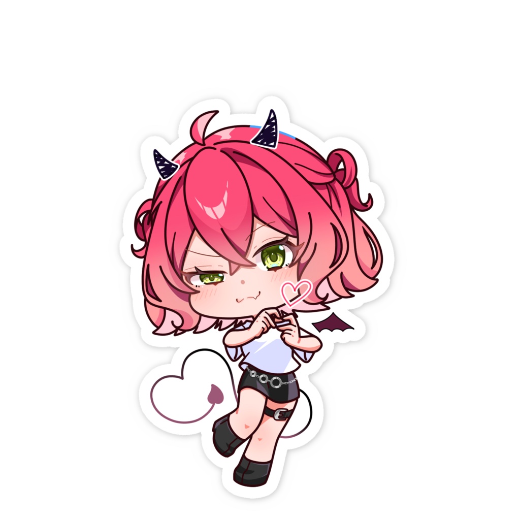 スマホステッカー(デビちゃん)