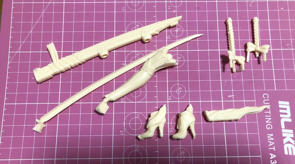 オリジナルガレージキット・蝙蝠妖怪のシュリ