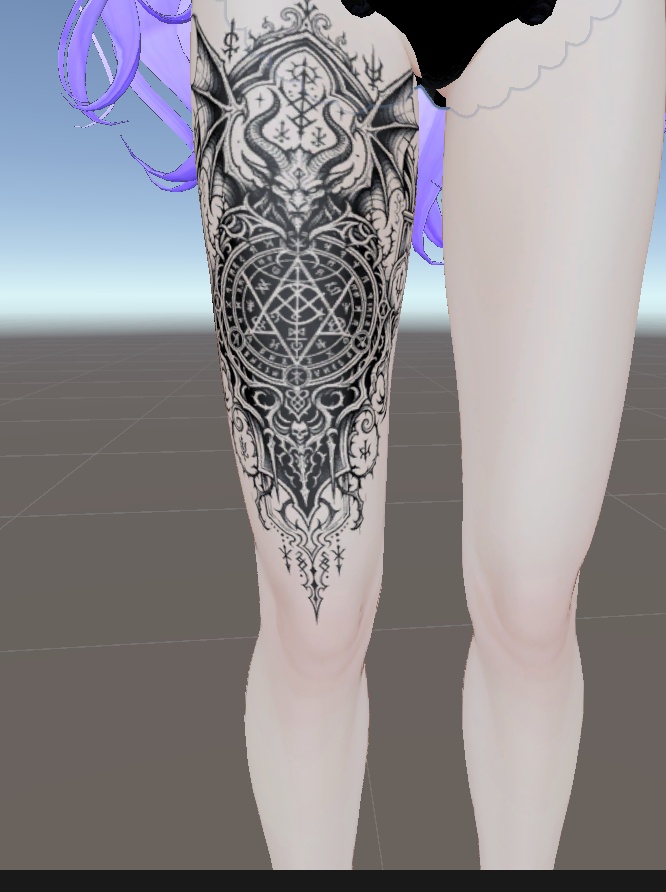 蠱惑のミダリス専用tattoo