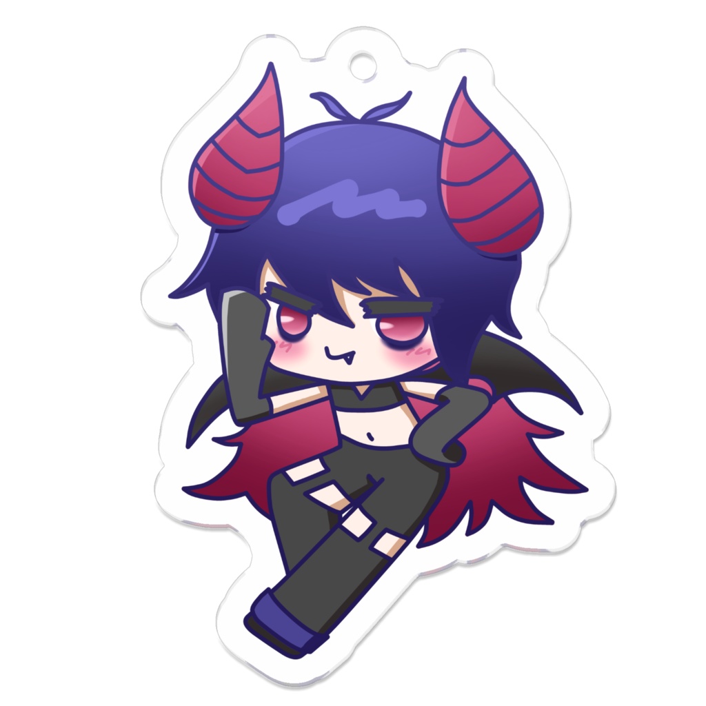 ネコル・メルル　アクリルキーホルダー