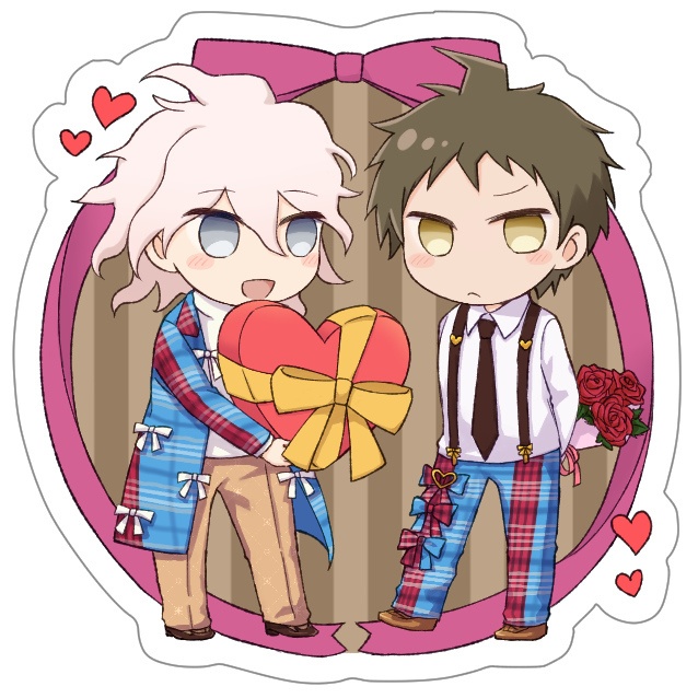 冬の狛日アクリルシール（2月）