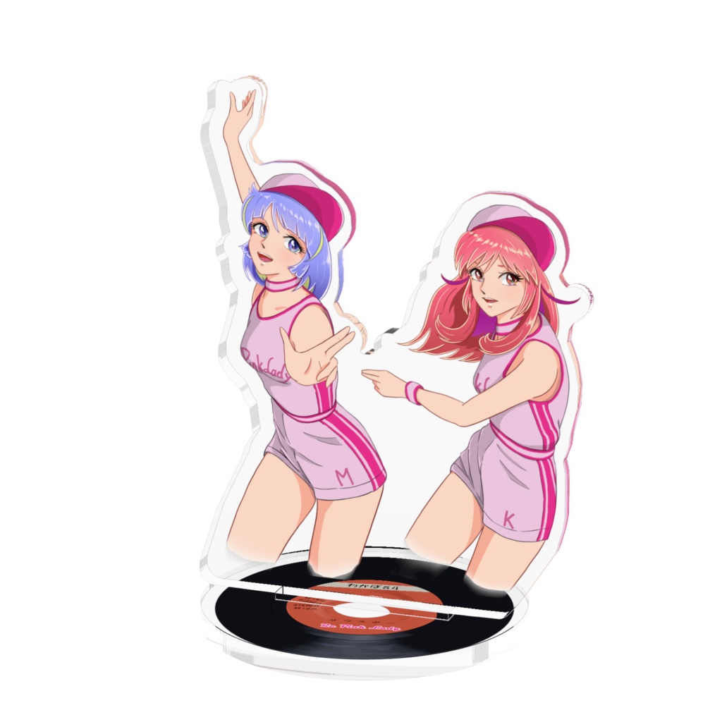 Ｒｅピンク・レディー　シングルコレクション　アクリルフィギュア