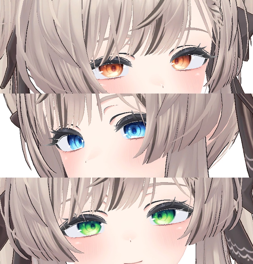 Eye Textures For Manuka + Idle Shapekey